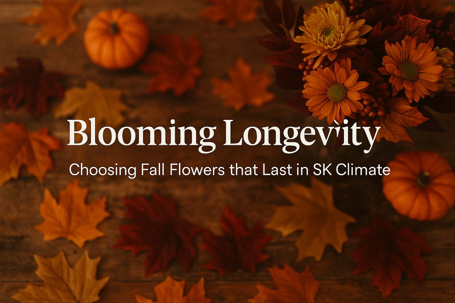 Blooming Longevity: Choosing Fall Flowers that Last in SK Climate