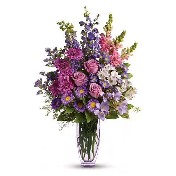 flower arrangement in a vase