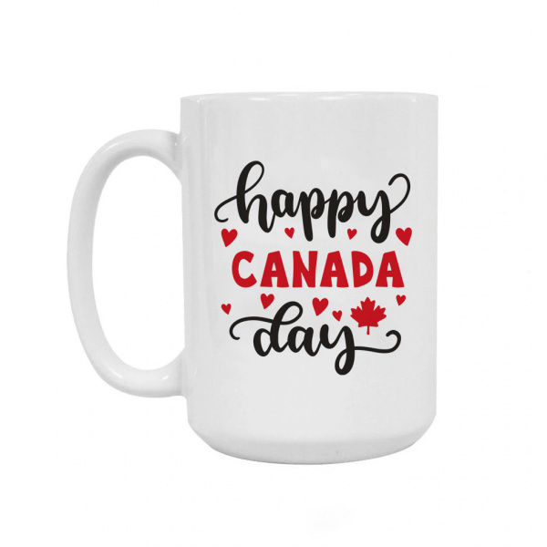 Canada Day Ceramic Coffee Mug 15oz 