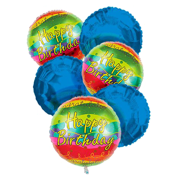 Happy Birthday Balloon Bouquet (6) 
